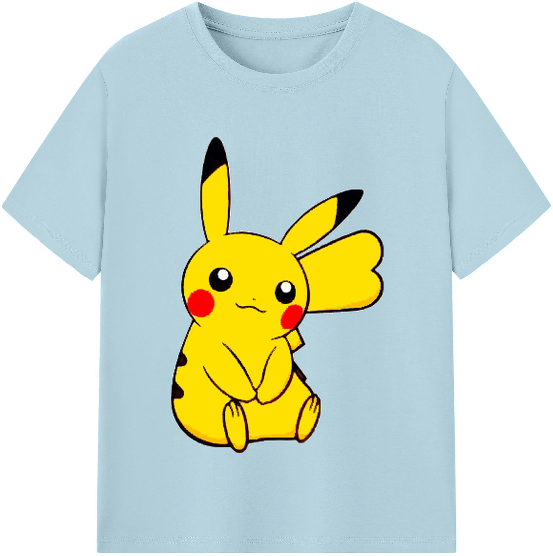 （画像用） ポケットモンスター Pokémon 綿100％半袖Tシャツ（フロントプリント）